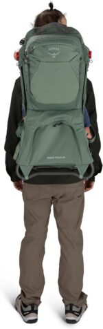 Portabebés Osprey Poco Premium 10005963 Koseret Verde Nailon con Parasol UPF 50+