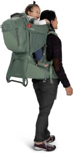 Portabebés Osprey Poco Premium 10005963 Koseret Verde Nailon con Parasol UPF 50+