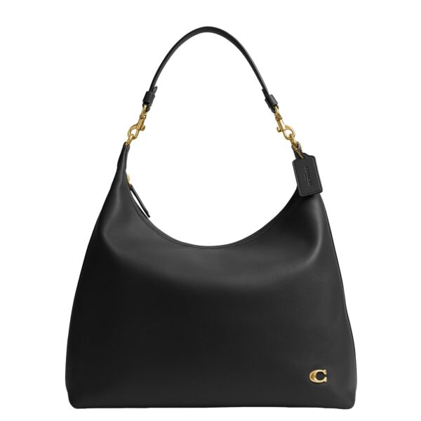 Bolsa de Hombro Coach Juliet 38 CY817 B4 BK Cuero Glovetanned Negro