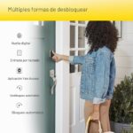 Yale Security Assure Lock - Cerradura de seguridad de 2 táctiles, cerradura inteligente de puerta de entrada con llave d