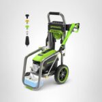 Lavadora de Presión Eléctrica Greenworks Pro GPW2303A 2300 PSI 2.3 GPM Sin Escobillas Manguera de 25 Pies