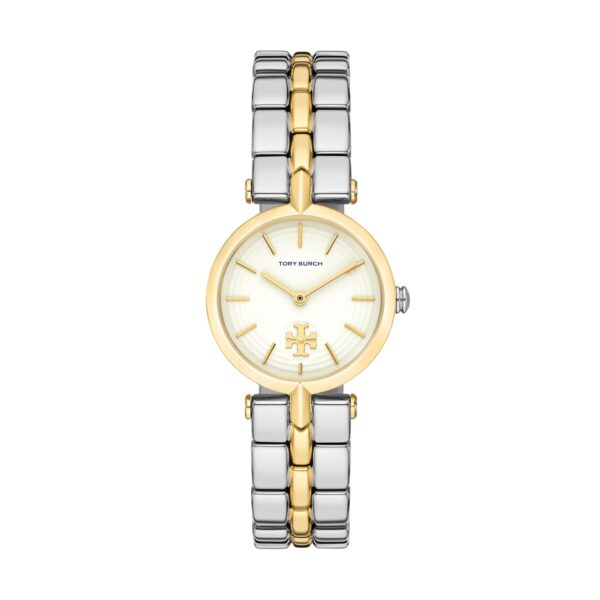 Reloj Tory Burch Kira Mujer TBW2044 Acero Inoxidable Bicolor Caja 30 mm Resistente al Agua 3 ATM