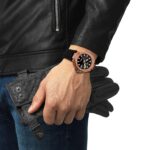 Reloj Tissot T-Race Powermatic 80 T1418073705100 41mm Acero Inoxidable Correa Silicona Negra