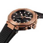 Reloj Tissot T-Race Powermatic 80 T1418073705100 41mm Acero Inoxidable Correa Silicona Negra