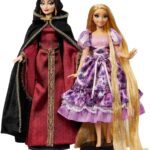 Muñecas Coleccionables Mattel Disney Collector Rapunzel & Mother Gothel JCR79 Set de 2 Piezas con Soportes