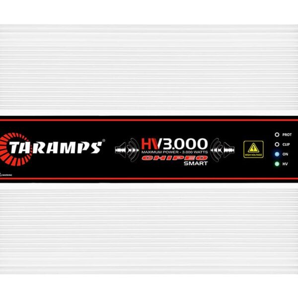 Amplificador Taramps HV3000CHIPEOSMAR Multiimpedancia 1 Canal 3000 Watts RMS