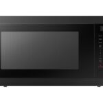 SAMSUNG Horno microondas de mostrador de 1,9 pies cúbicos con sensor de cocción, acero inoxidable mate negro, MS19DG8500