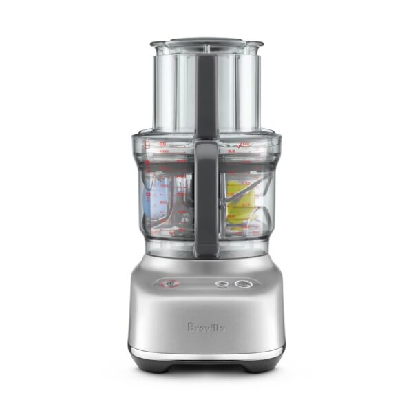 Breville BFP610 Sous Chef - Procesador de alimentos de 9 tazas, pequeño, acero inoxidable cepillado