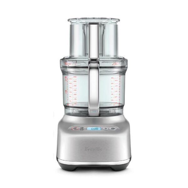 Procesador de alimentos Breville BFP838 Paradice de 16 tazas y cortador de cubos, grande, acero inoxidable cepillado