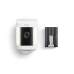 Videotimbre Inalámbrico Ring Plus Blanco con Batería Adicional Desmontable