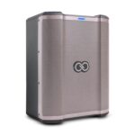 Sheeran Special Edition Busker - Altavoz PA portátil de 200 W con batería recargable, Bluetooth, mezclador de 3 canales,