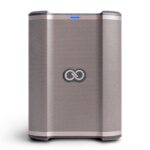 Sheeran Special Edition Busker - Altavoz PA portátil de 200 W con batería recargable, Bluetooth, mezclador de 3 canales,