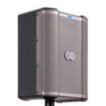 Sheeran Special Edition Busker - Altavoz PA portátil de 200 W con batería recargable, Bluetooth, mezclador de 3 canales,