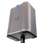 Sheeran Special Edition Busker - Altavoz PA portátil de 200 W con batería recargable, Bluetooth, mezclador de 3 canales,