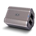 Sheeran Special Edition Busker - Altavoz PA portátil de 200 W con batería recargable, Bluetooth, mezclador de 3 canales,