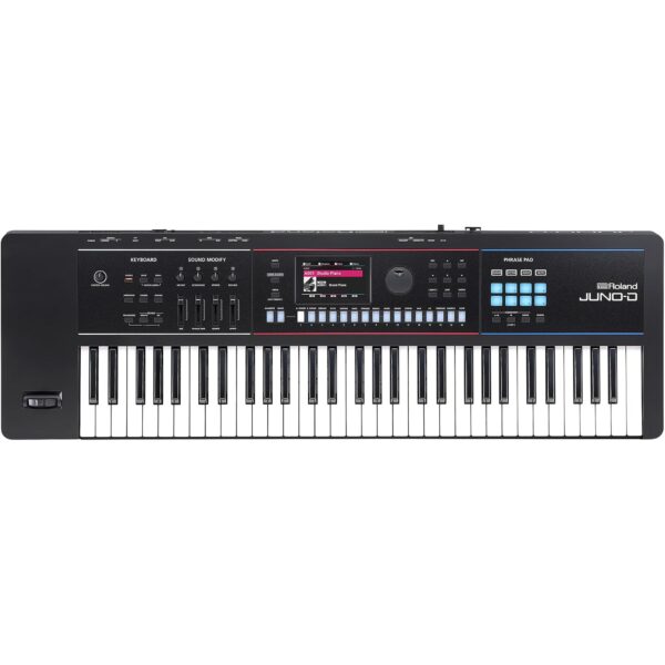 Roland JUNO-D6 Sintetizador | Teclado de 61 notas con acción de sintetizador | Motor ZEN-Core con más de 3800 sonidos in