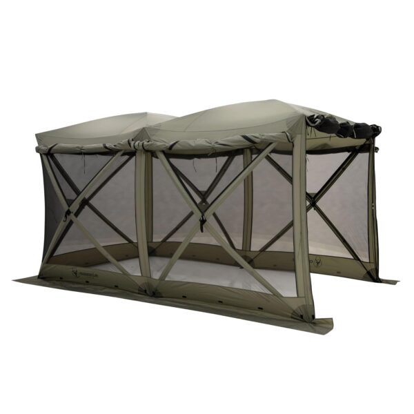 Gazebo Gazelle Tents Tándem GG800AG Verde Agave 10 Personas 156 x 86 x 91 pulgadas