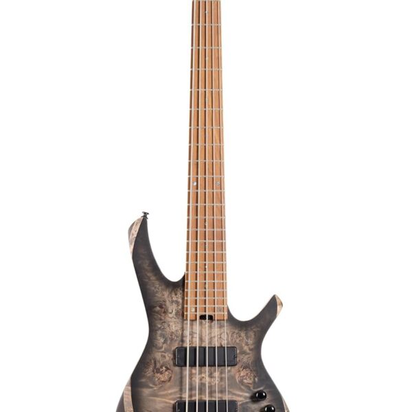 Cort Space Bass Sin Cabeza de 5 Cuerdas Star Dust Negro