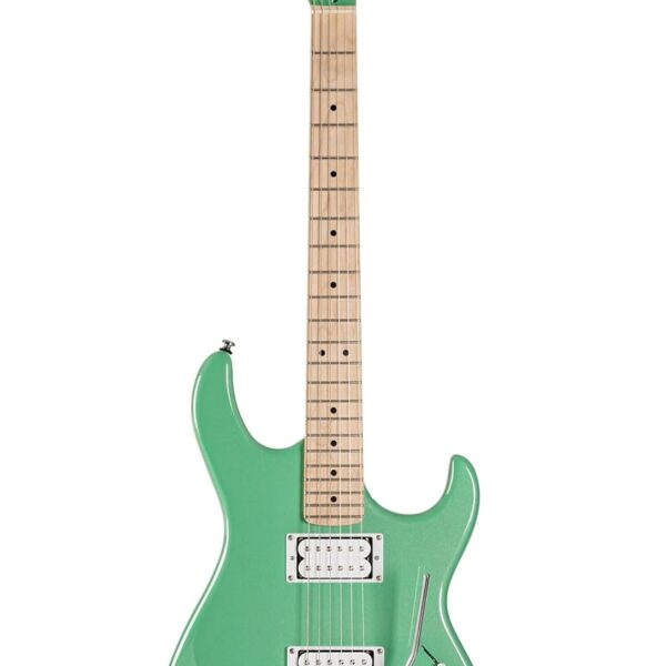 Cort Guitarra eléctrica G250 Spectrum de 6 cuerdas, color verde metálico