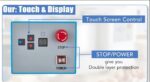GarveeHome Batidora de pie comercial de 10.5 cuartos de galón, control de pantalla táctil de 650 W con temporizador y es