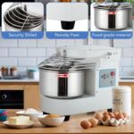 GarveeHome Batidora de pie comercial de 10.5 cuartos de galón, control de pantalla táctil de 650 W con temporizador y es