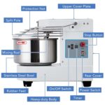 GarveeHome Batidora de pie comercial de 10.5 cuartos de galón, control de pantalla táctil de 650 W con temporizador y es