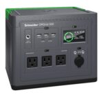 Estación de Energía Portátil Schneider Electric PPS500 517Wh con Almohadilla de Carga Inalámbrica Negro