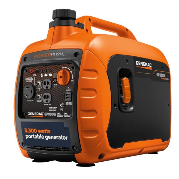 Generador Inversor Portátil Generac GP3300i 71532 3300 Vatios Gasolina