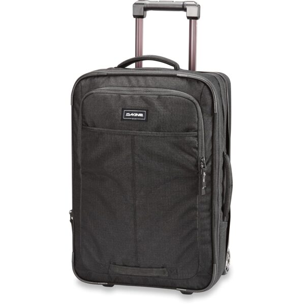 Maleta con Ruedas Dakine Status 42L Negro Panel Expandible Funda para Laptop 17 Pulgadas