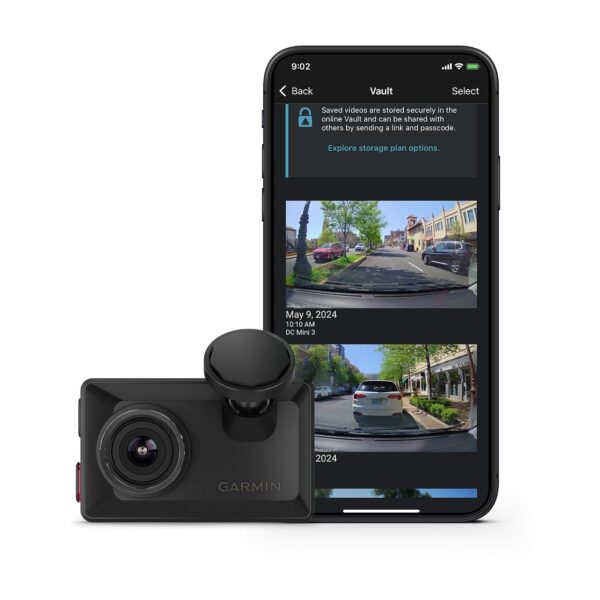 Cámara de Tablero Garmin Dash Cam X310 4K UHD Pantalla Táctil 2.4 Pulgadas GPS Control por Voz Campo de Visión 140 Grado