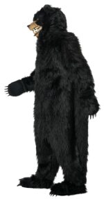 Disfraz California Costumes Oso Negro Deluxe con Máscara de Mandíbula Móvil Talla Única