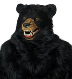 Disfraz California Costumes Oso Negro Deluxe con Máscara de Mandíbula Móvil Talla Única