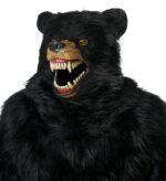 Disfraz California Costumes Oso Negro Deluxe con Máscara de Mandíbula Móvil Talla Única