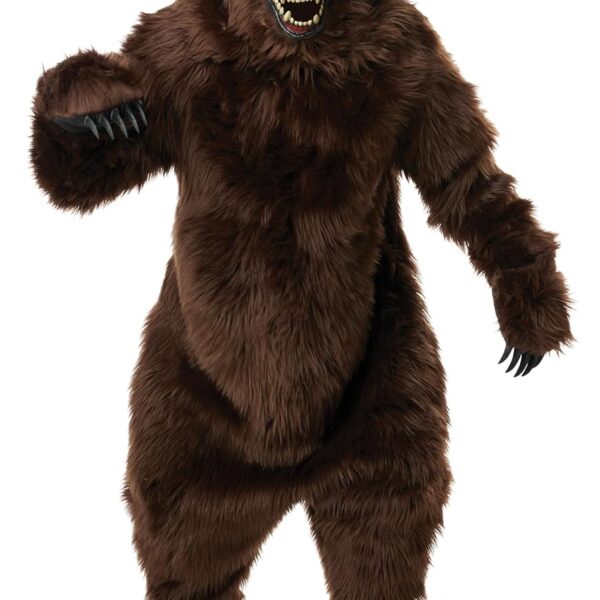 Disfraz de Oso Grizzly Deluxe California Costumes 5124-097 con Máscara de Movimiento Talla Única