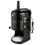 Hi Tek - Afeitadora de hielo, 1 máquina de cono de nieve, 176.4 libras por hora, 250 W, máquina de hielo afeitado negro,
