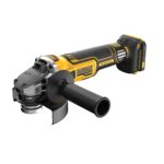 DEWALT Amoladora inalámbrica sin escobillas de 20V MAX XR de 4-1/2 pulgadas - 5 pulgadas con interruptor deslizante de v