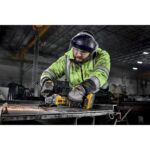 DEWALT Amoladora inalámbrica sin escobillas de 20V MAX XR de 4-1/2 pulgadas - 5 pulgadas con interruptor deslizante de v