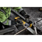 DEWALT Amoladora inalámbrica sin escobillas de 20V MAX XR de 4-1/2 pulgadas - 5 pulgadas con interruptor deslizante de v