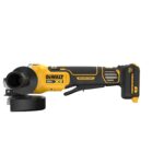 DEWALT Amoladora angular inalámbrica sin escobillas de 20V MAX XR, 4-1/2 pulg. - 5 in., Velocidad variable, antirrotació