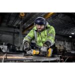 DEWALT Amoladora angular inalámbrica sin escobillas de 20V MAX XR, 4-1/2 pulg. - 5 in., Velocidad variable, antirrotació