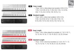 TEKTON Juego de llaves de vaso de 1/4, 3/8, 1/2 pulgada de 12 puntos con rieles y bandejas (214 piezas) | SHD99203