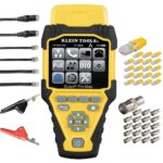 Klein Tools VDV501-770 - Juego de probadores de cables, Scout Pro Max Ethernet, coaxial/video, teléfono, (RJ11/RJ12/RJ45