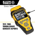 Klein Tools VDV501-770 - Juego de probadores de cables, Scout Pro Max Ethernet, coaxial/video, teléfono, (RJ11/RJ12/RJ45