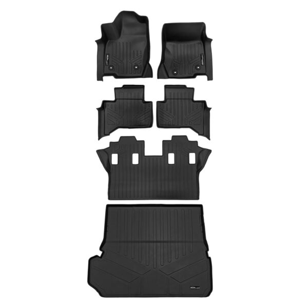 Tapetes SMARTLINER SA0750 B0750 C0750 D0750 para Lexus GX 2024 2025 3 Filas y Forro de Carga