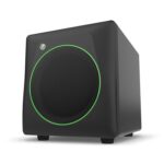 Mackie CR8SBT subwoofer alimentado de 8" con control remoto de escritorio, Bluetooth, controles TRS, RCA, crossover y po