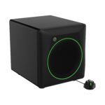 Mackie CR8SBT subwoofer alimentado de 8" con control remoto de escritorio, Bluetooth, controles TRS, RCA, crossover y po