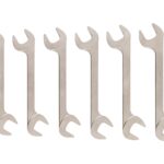 TEKTON - Juego de llaves de extremo abierto, cabeza angular, 6 piezas (33-38 mm), WAE92004 | Fabricado en EE. UU
