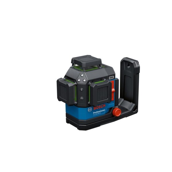 Bosch GLL330-80CGN Láser de nivelación y alineación de tres planos de haz verde conectado de 18V 360º