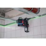 Bosch GLL330-80CGN Láser de nivelación y alineación de tres planos de haz verde conectado de 18V 360º