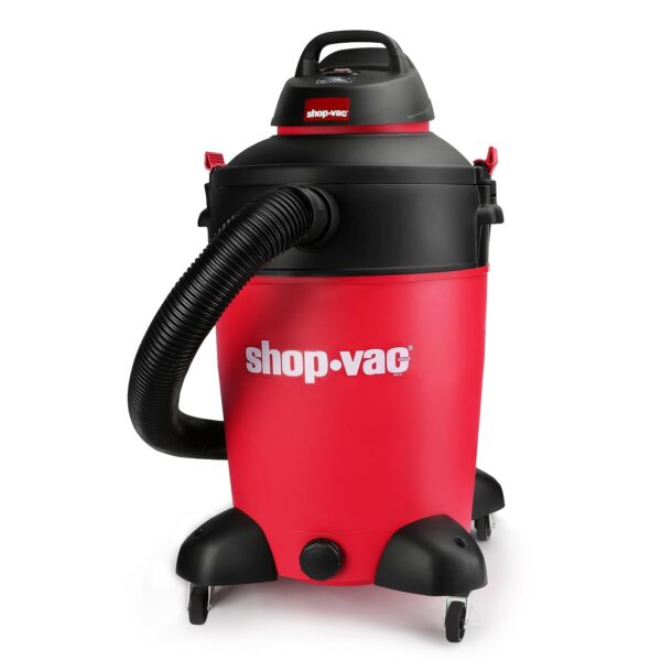 Shop-Vac 5983389 Aspiradora húmeda y seca, 16 galones, 6.5 CV pico, 2.50 pulgadas de diámetro x manguera de 8 pies, cabl